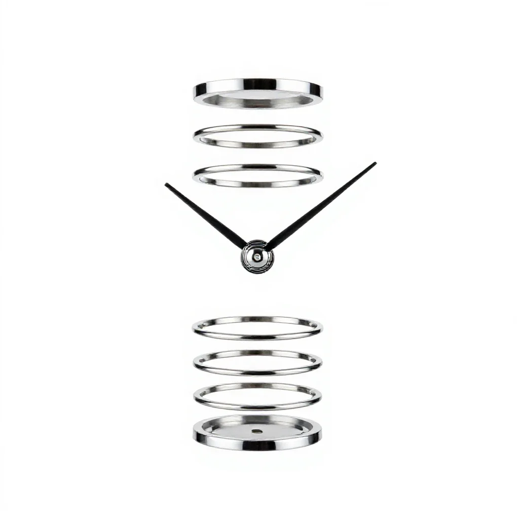 Hour hand isolated on a white background