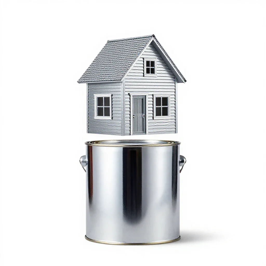 House paint isolated on a white background