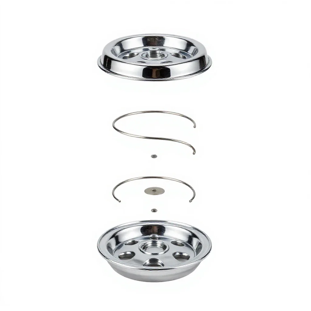 Hubcap isolated on a white background