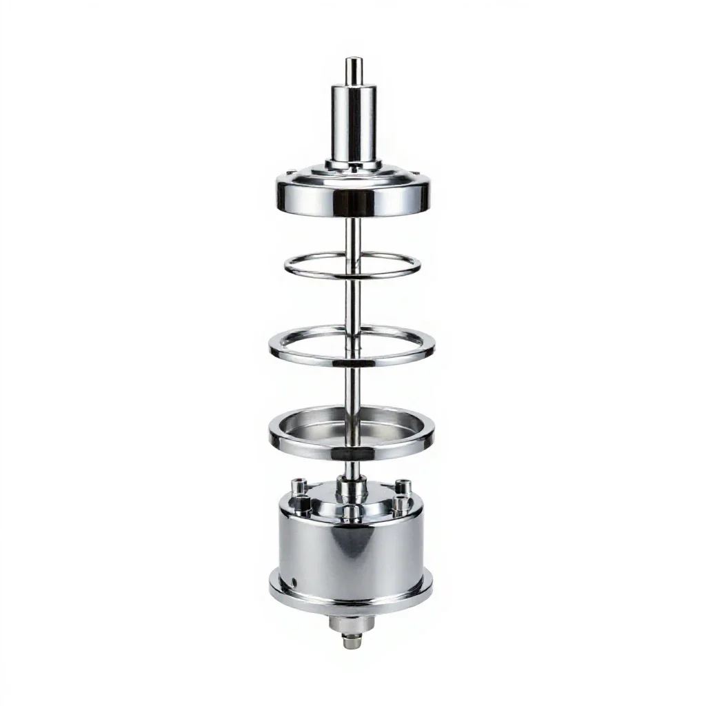 Hydraulic system isolated on a white background