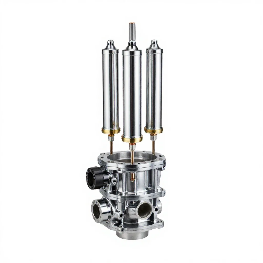 Hydraulic transmission isolated on a white background