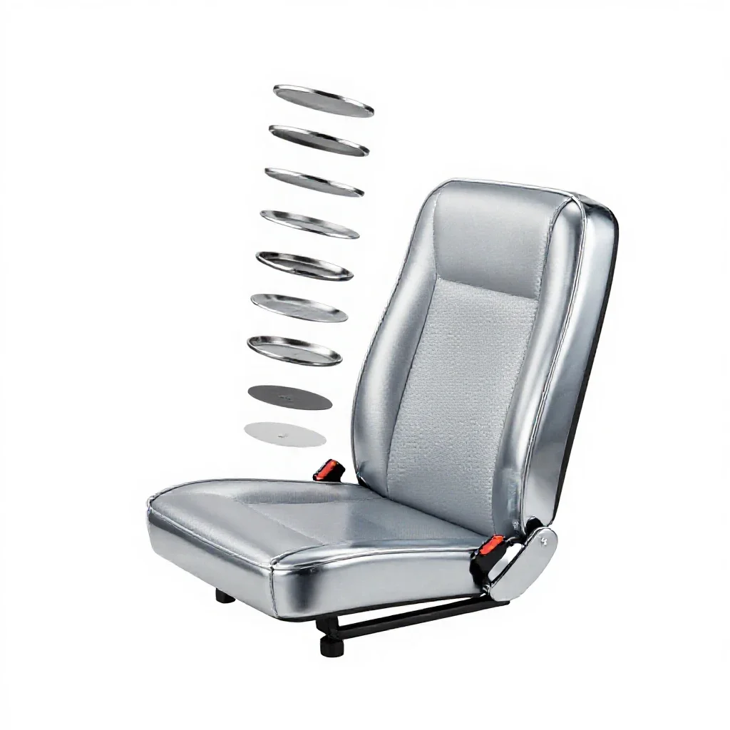 Jump seat isolated on a white background