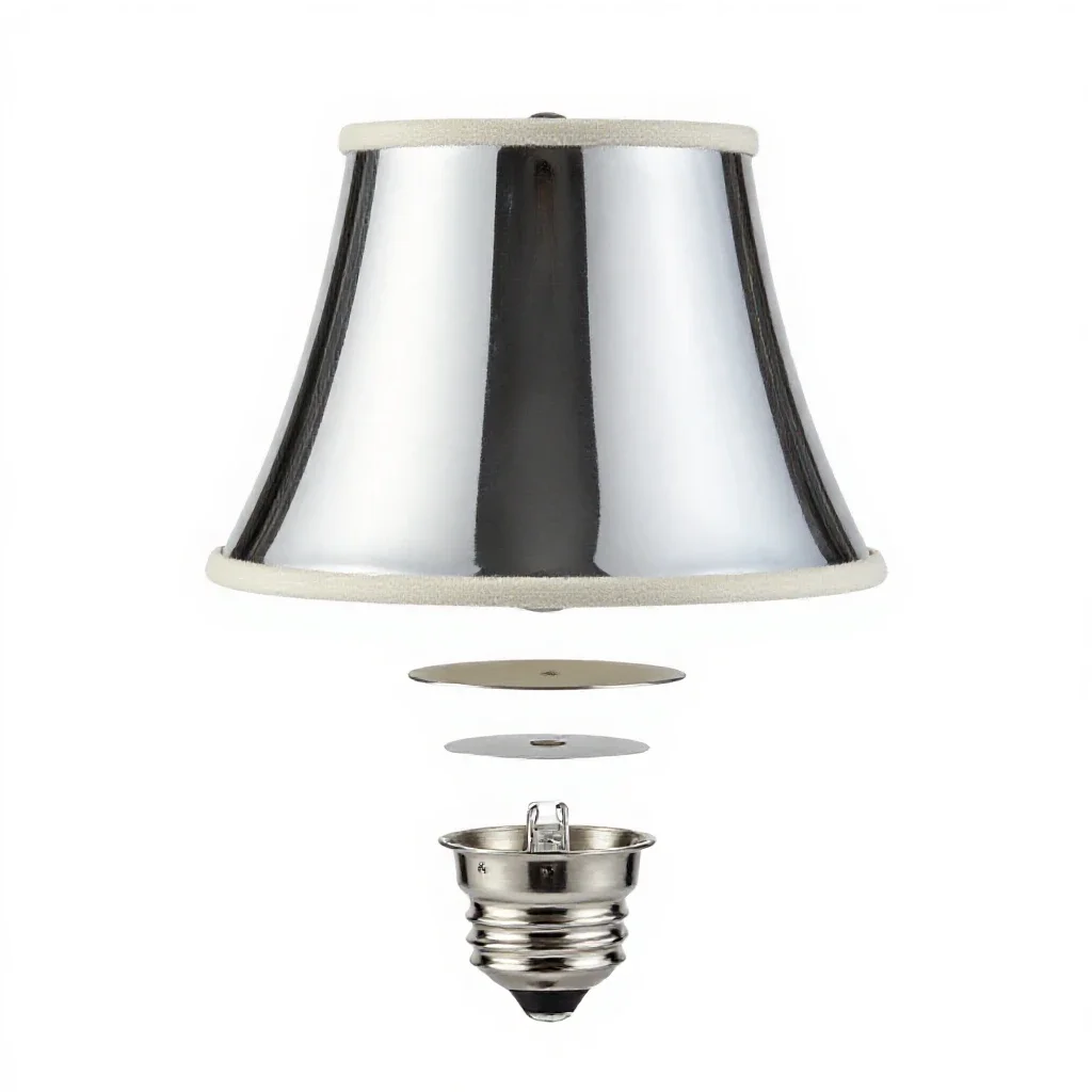 Lampshade isolated on a white background