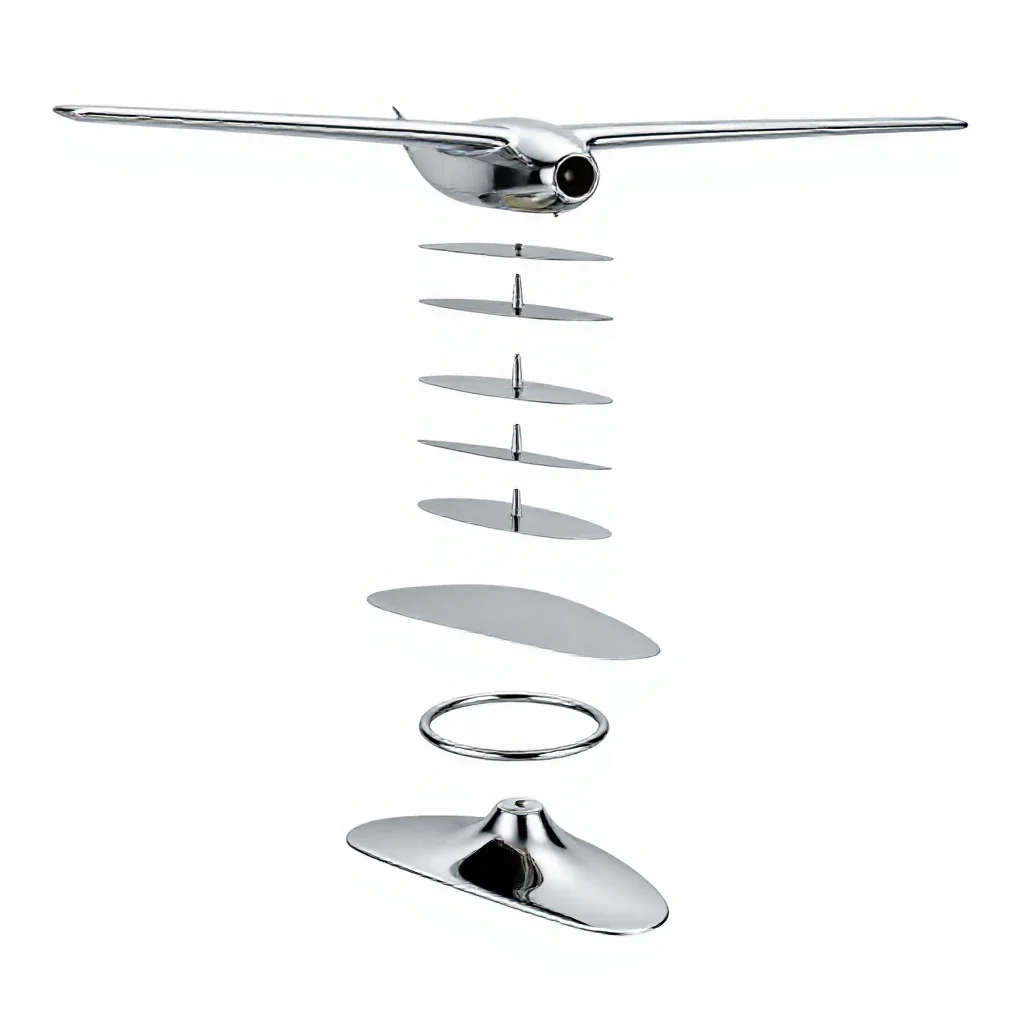 Landing flap isolated on a white background