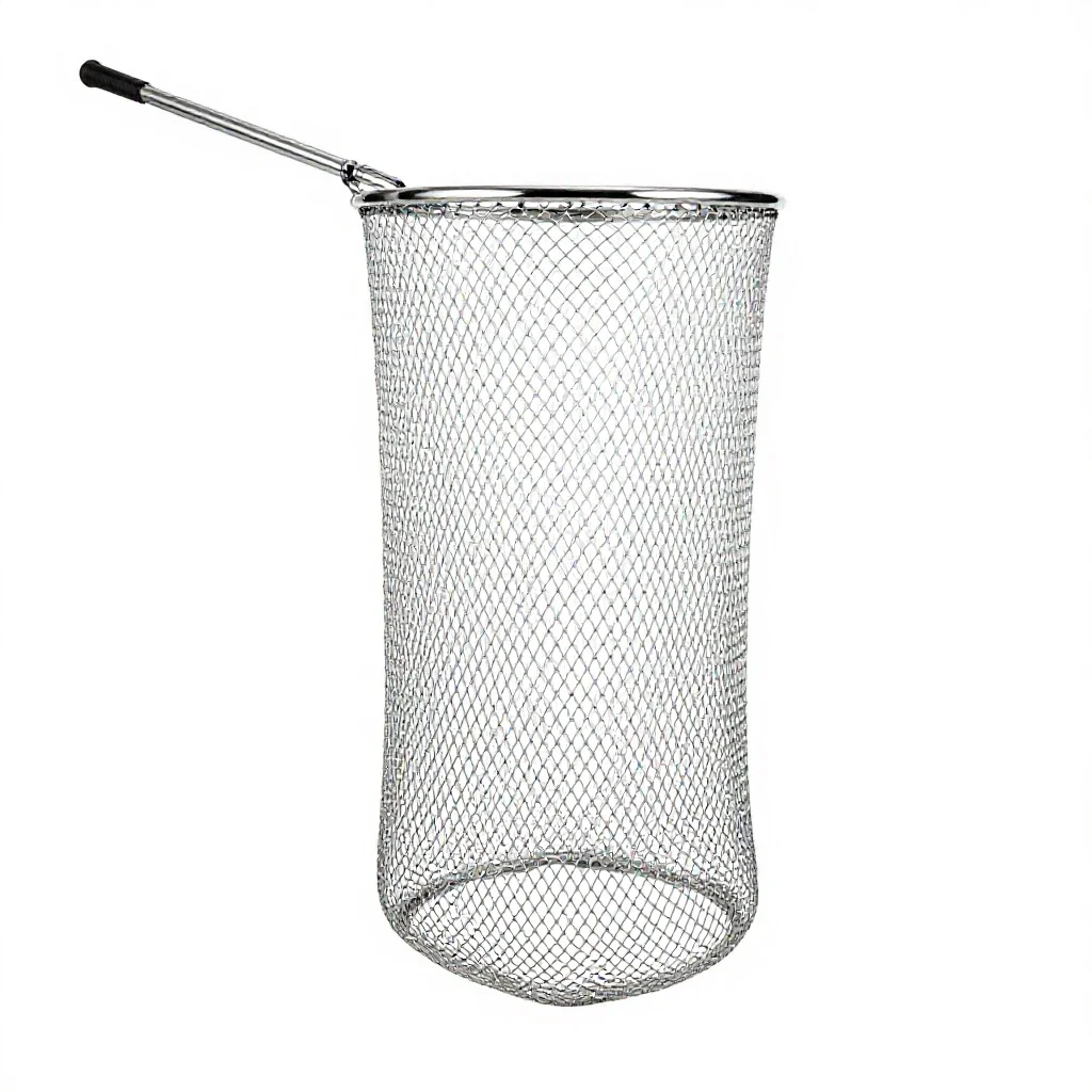 Landing net isolated on a white background