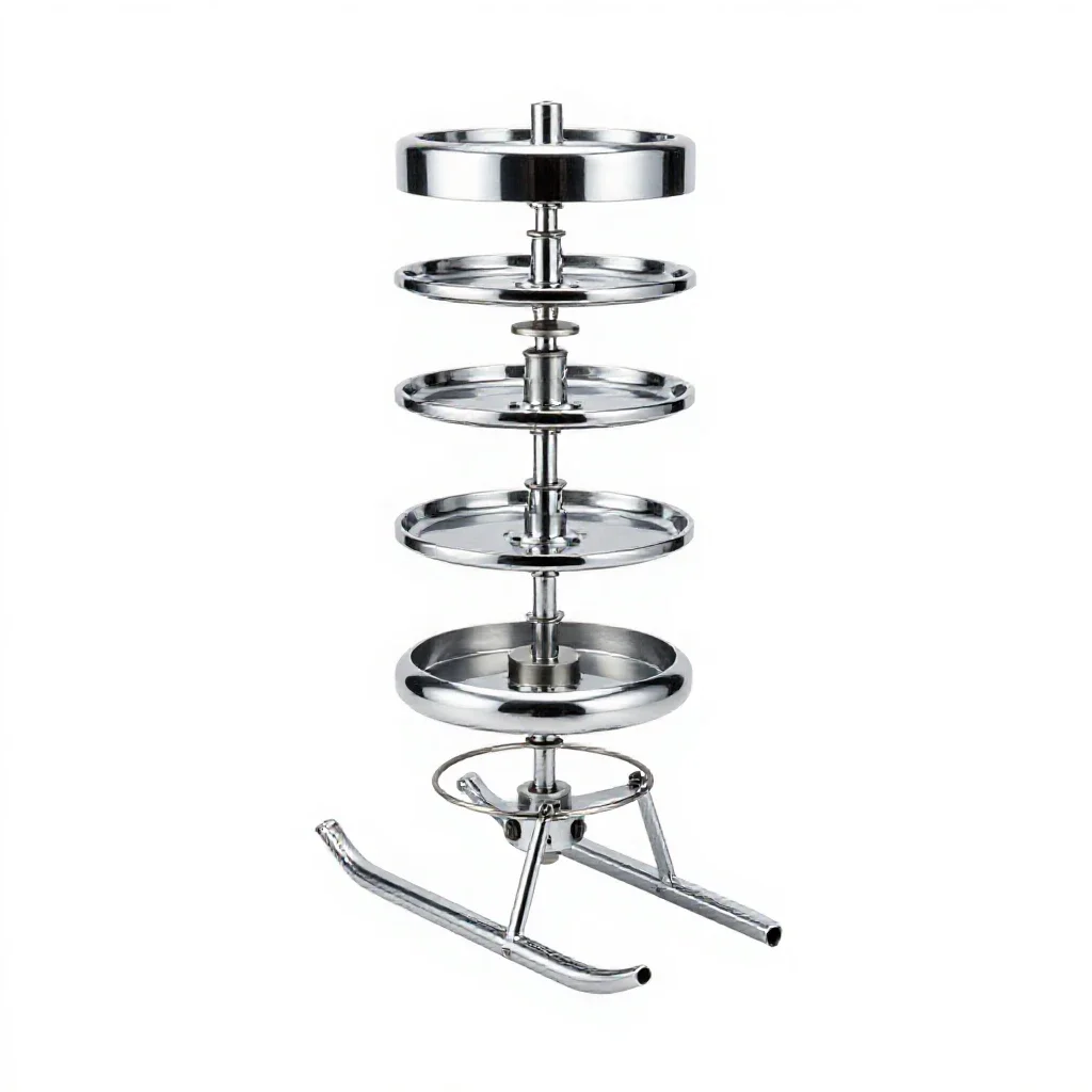 Landing skid isolated on a white background