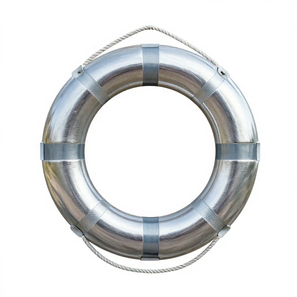Life buoy isolated on a white background
