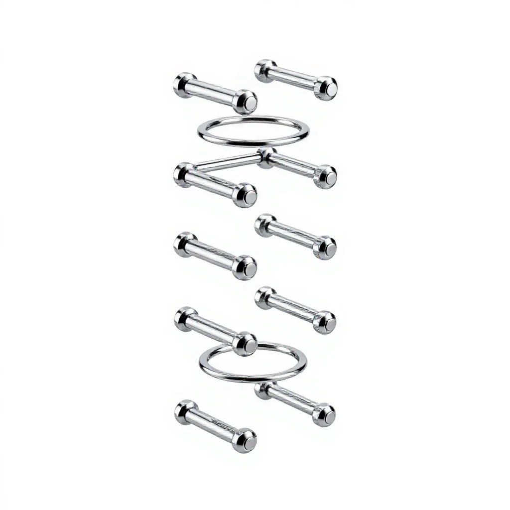 Linkage isolated on a white background