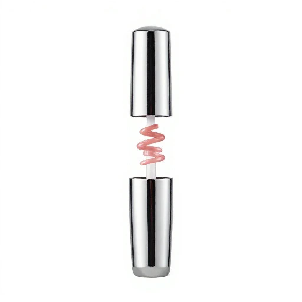 Lip-gloss isolated on a white background