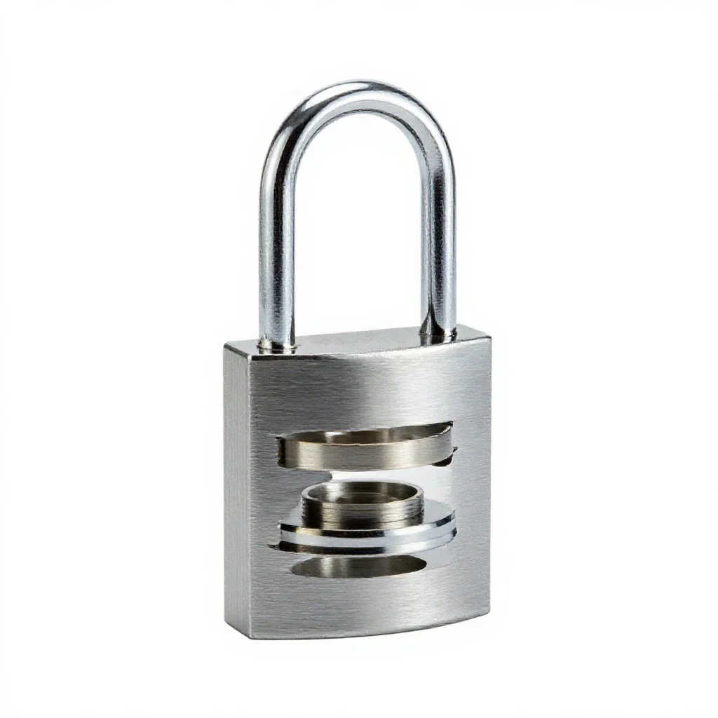 Lockage isolated on a white background
