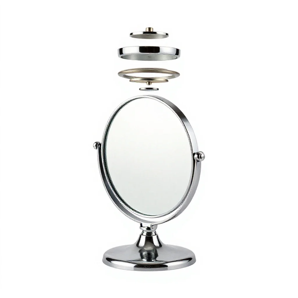 Looking glass isolated on a white background