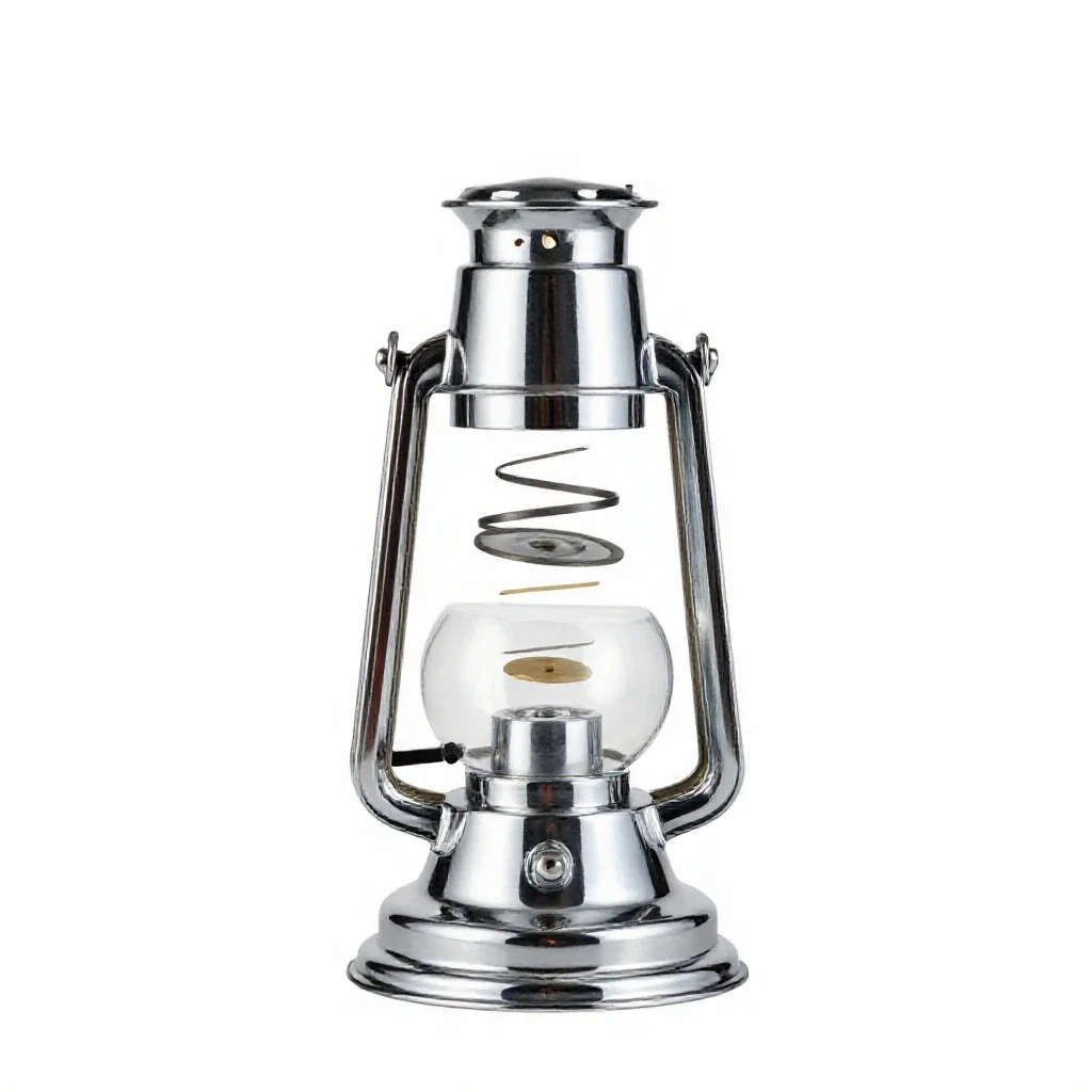 Magic lantern isolated on a white background