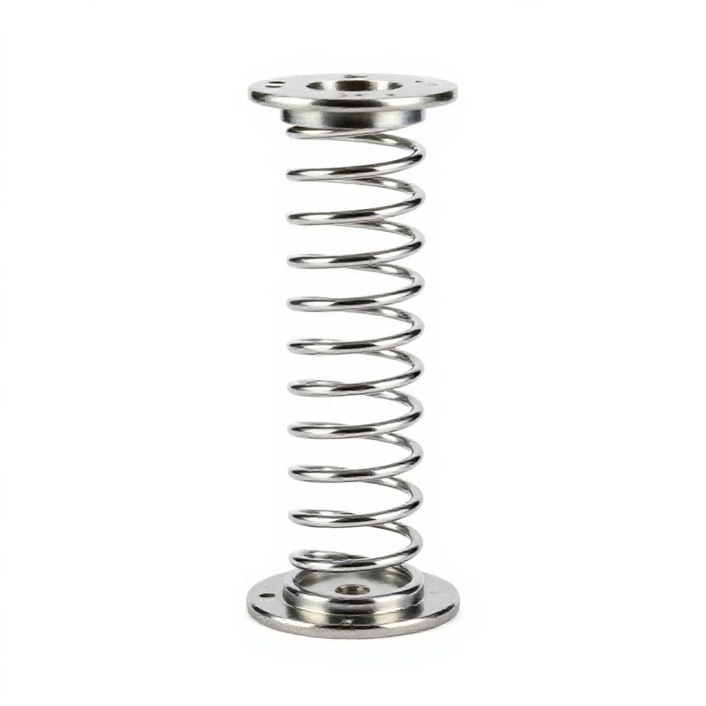Mainspring isolated on a white background