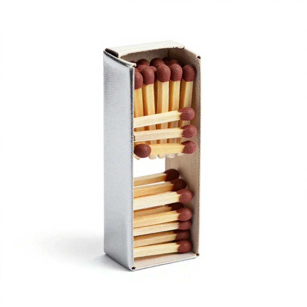 Matchbook isolated on a white background