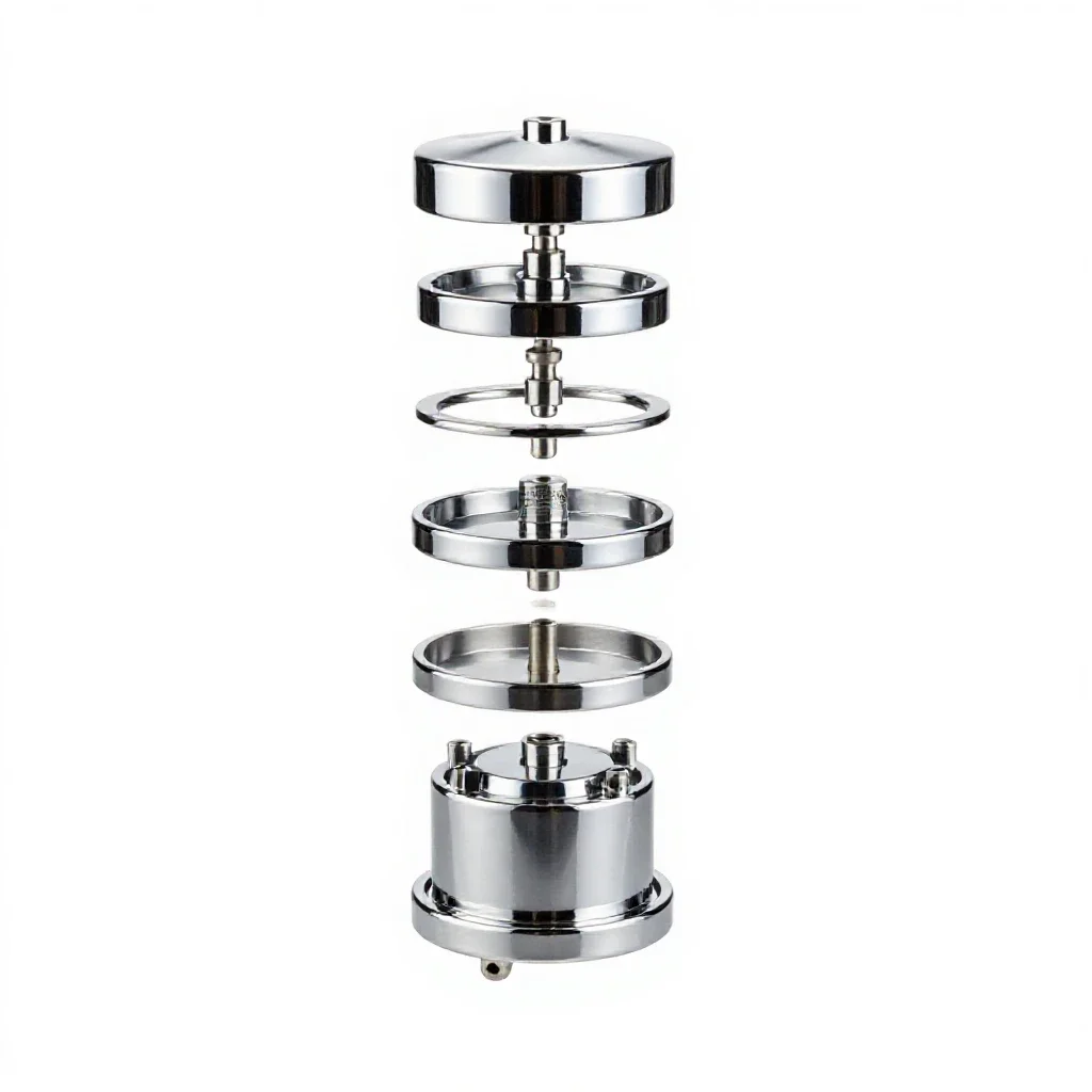 Mechanical system isolated on a white background