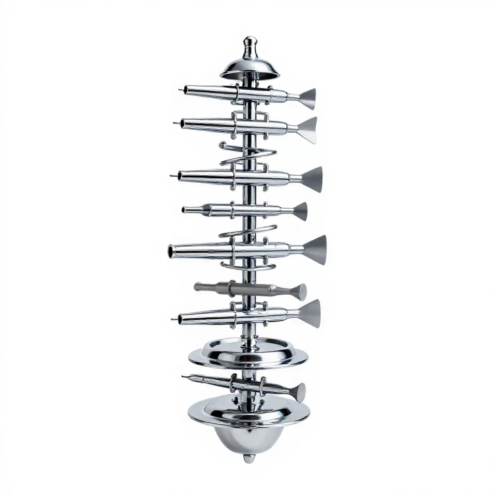 Naval weaponry isolated on a white background