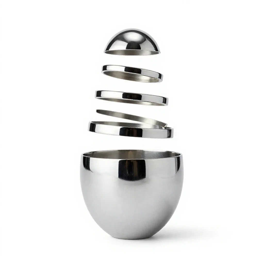 Nest egg isolated on a white background
