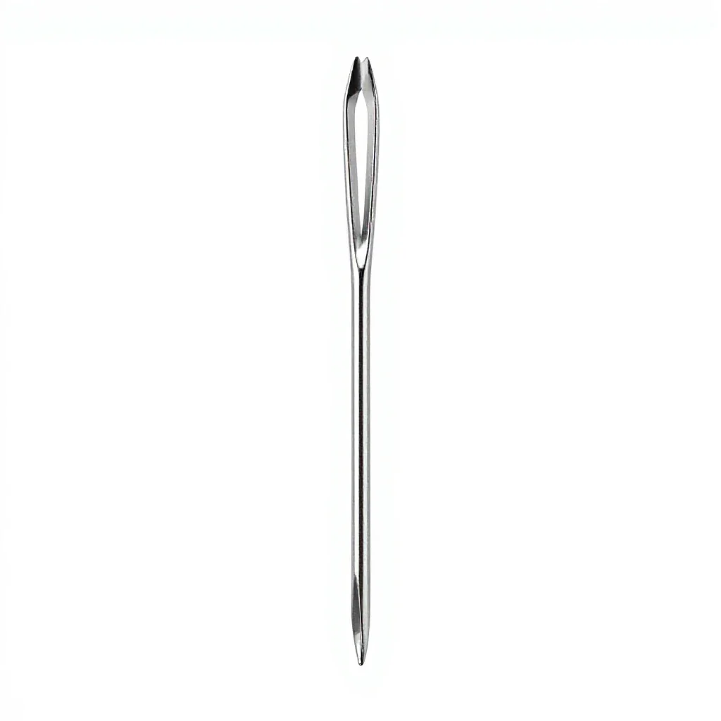 Packing needle isolated on a white background
