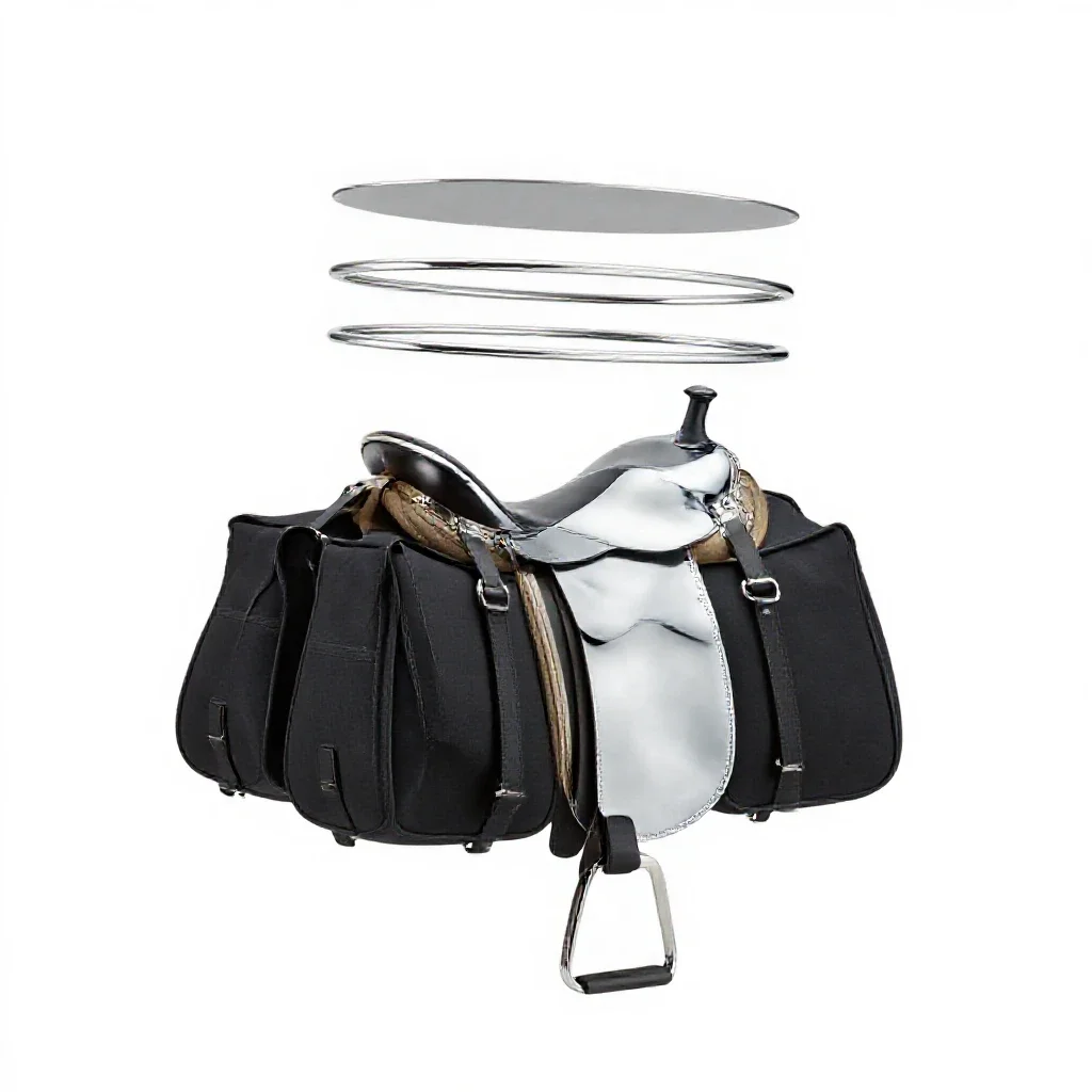 Packsaddle isolated on a white background