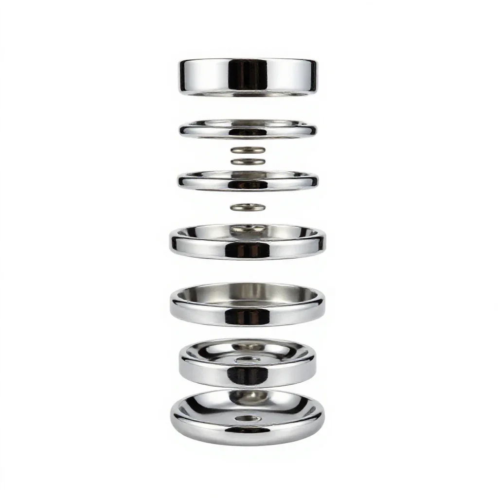 Panoramic sight isolated on a white background
