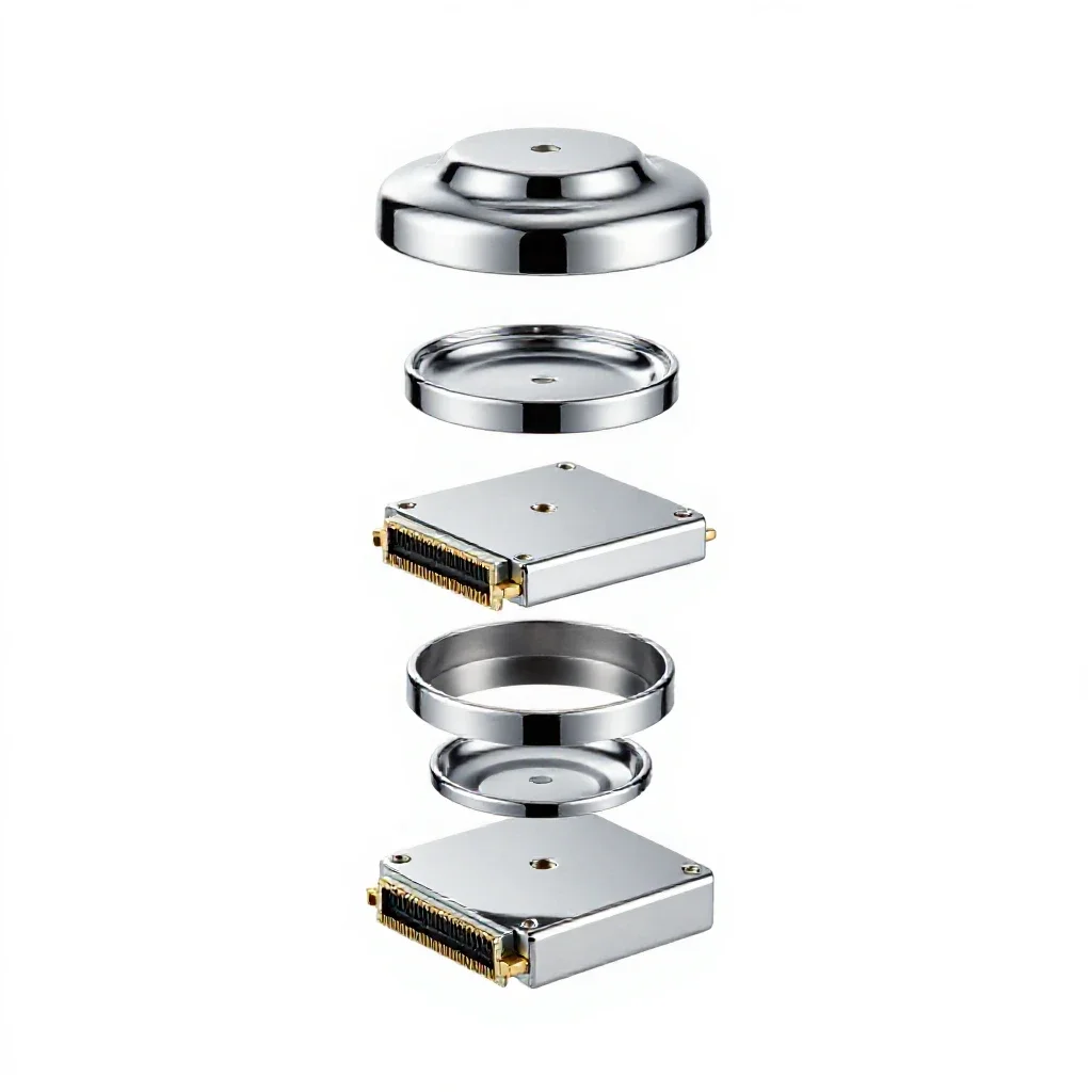 Parallel interface isolated on a white background