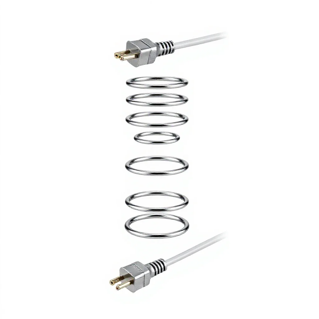 Patchcord isolated on a white background