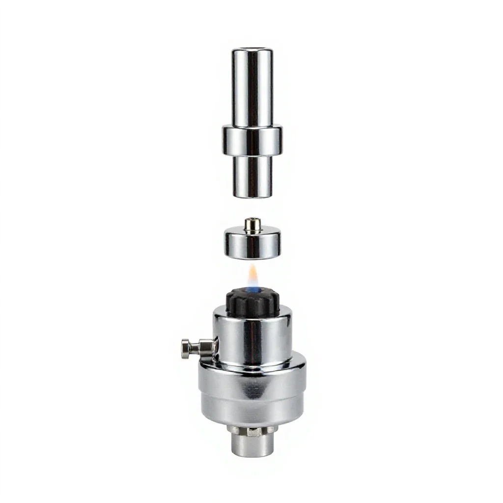 Pilot burner isolated on a white background