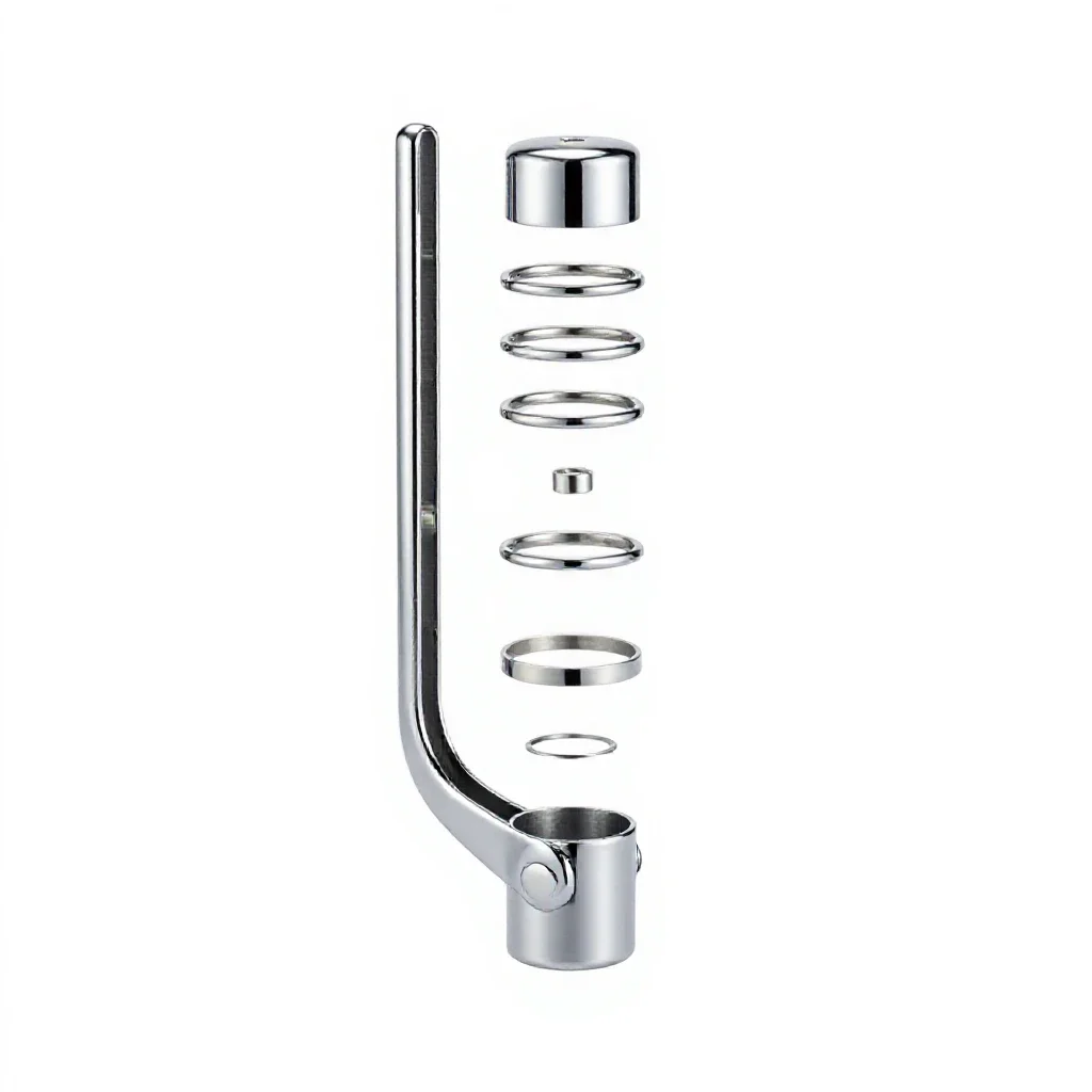 Pinch bar isolated on a white background