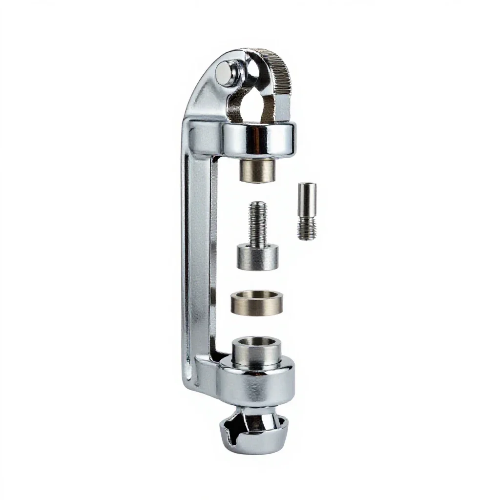 Pipe vise isolated on a white background