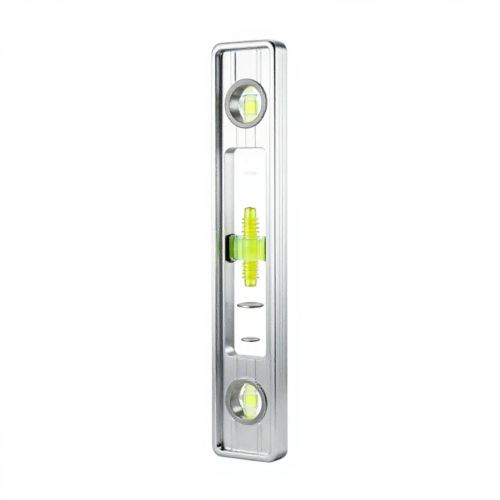 Plumb level isolated on a white background