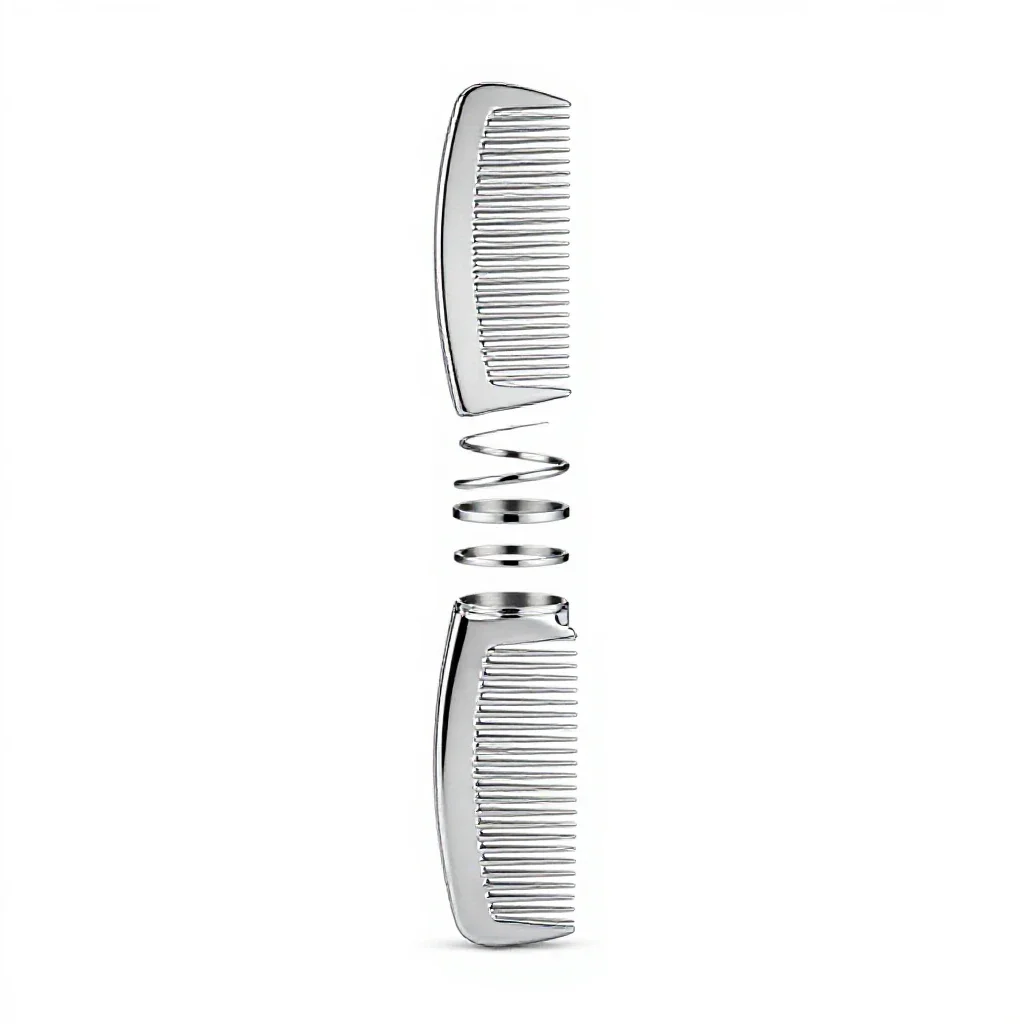 Pocketcomb isolated on a white background