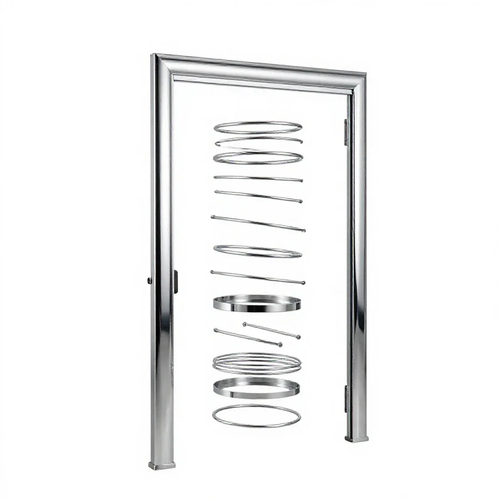 Porte-cochere isolated on a white background