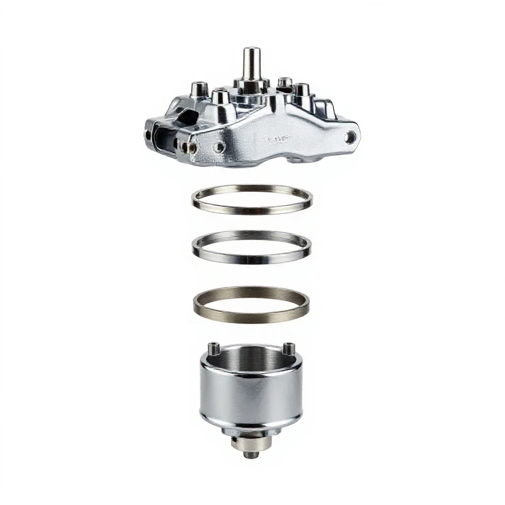 Power brake isolated on a white background