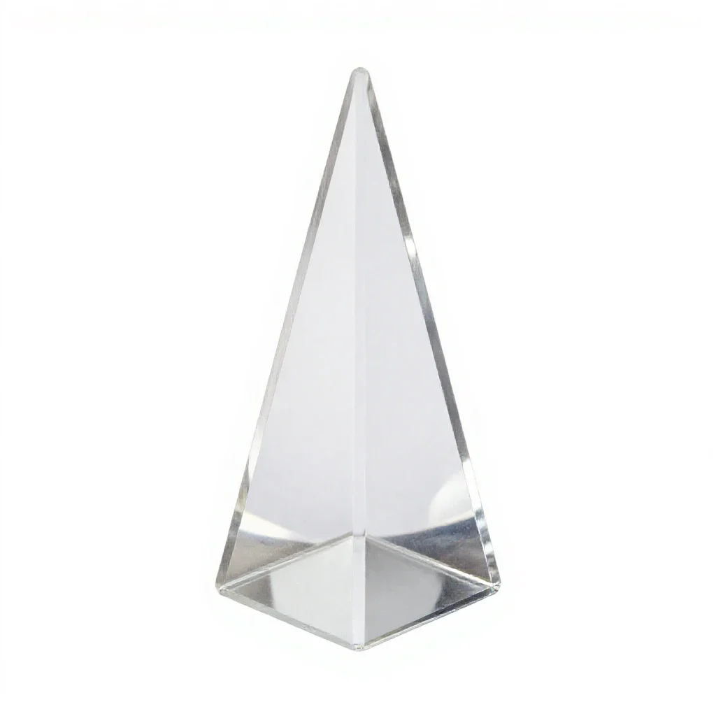 Prism isolated on a white background