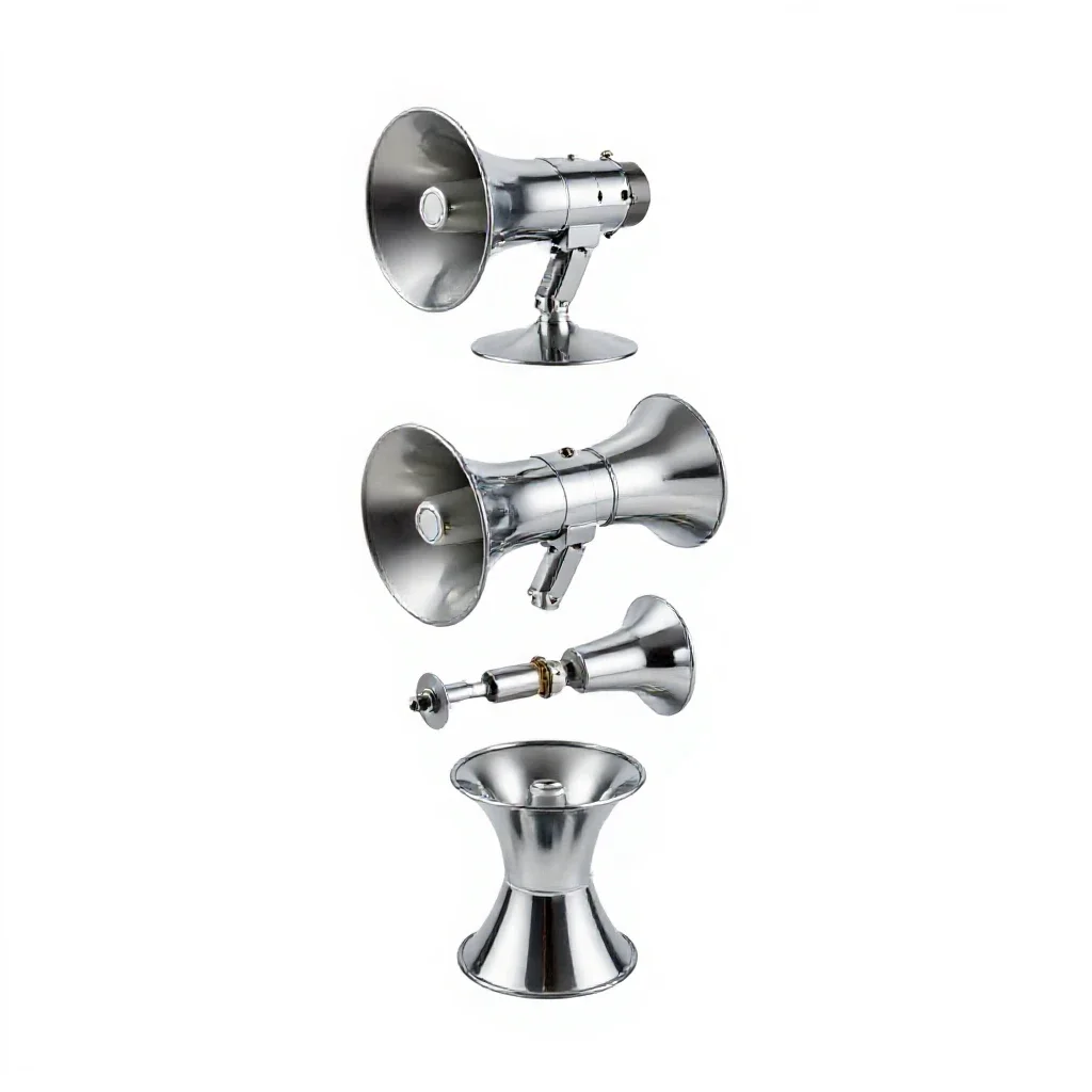 Public address system isolated on a white background