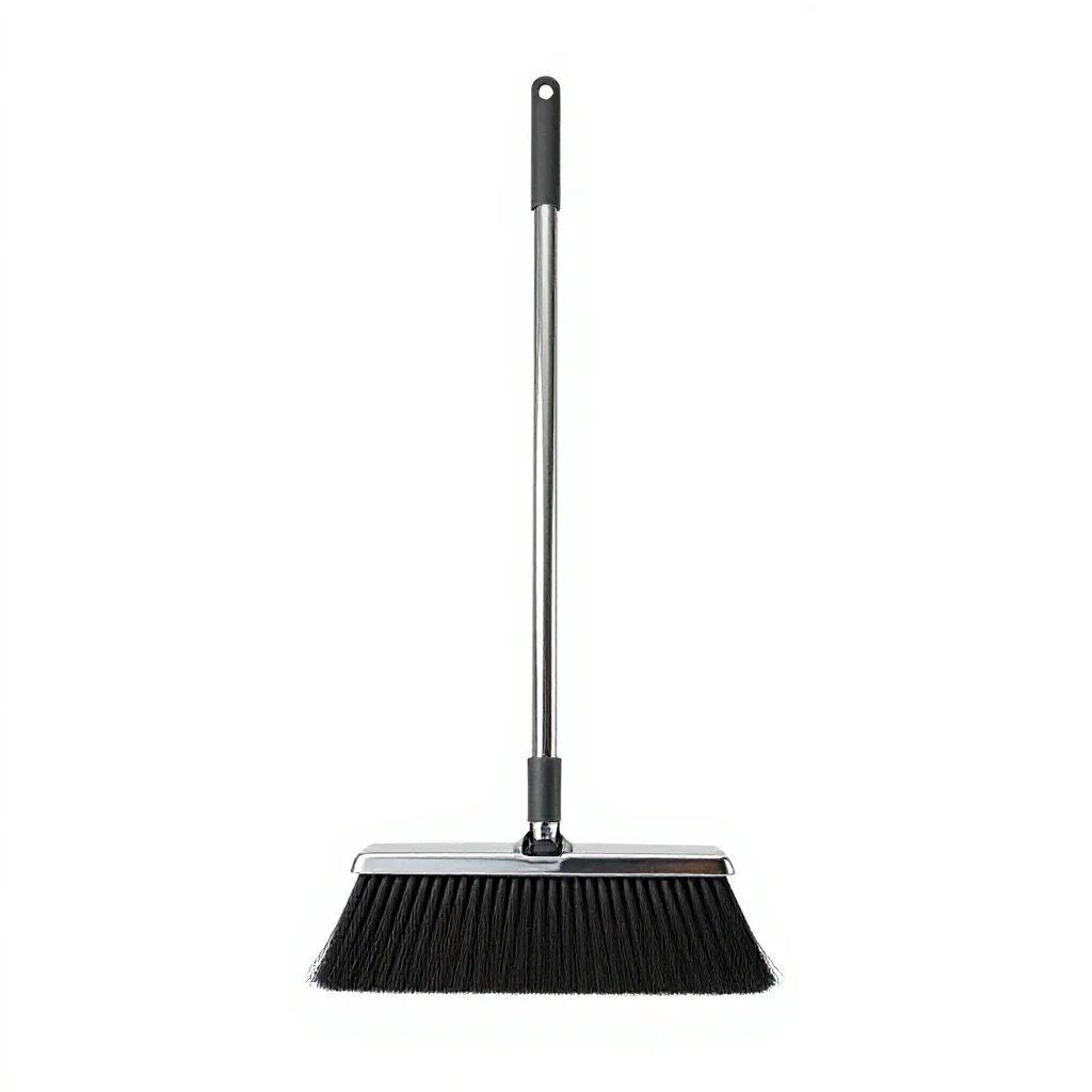 Push broom isolated on a white background