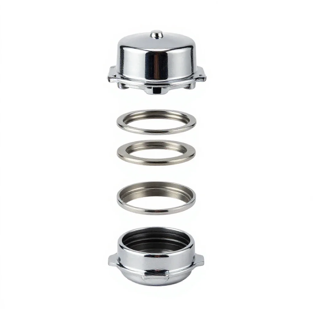 Radiator cap isolated on a white background