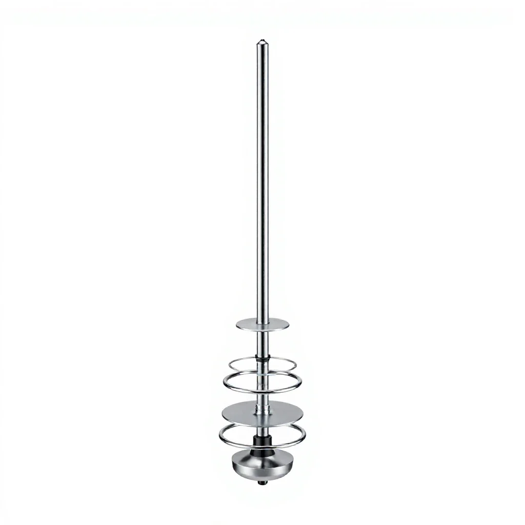 Radio antenna isolated on a white background