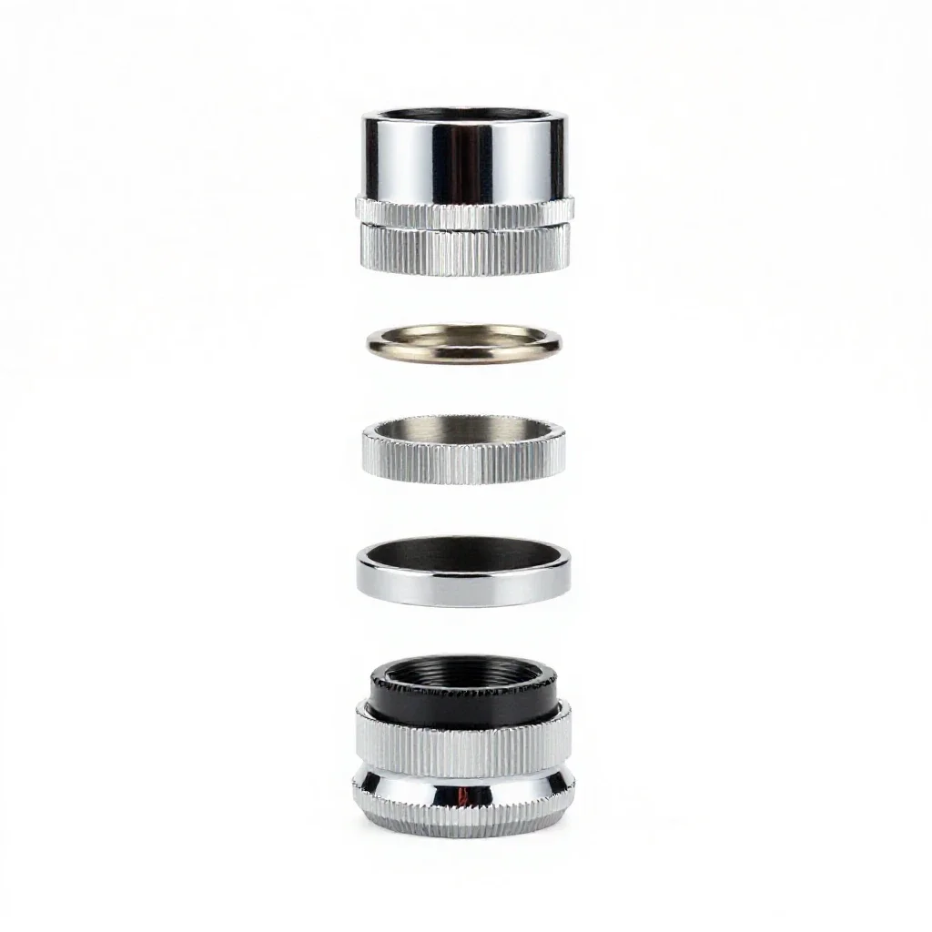 Reticle isolated on a white background