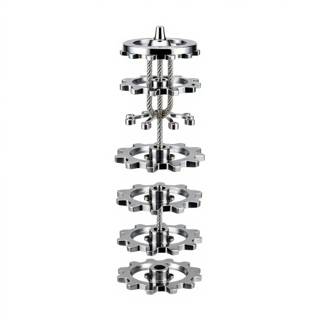 Rigging isolated on a white background