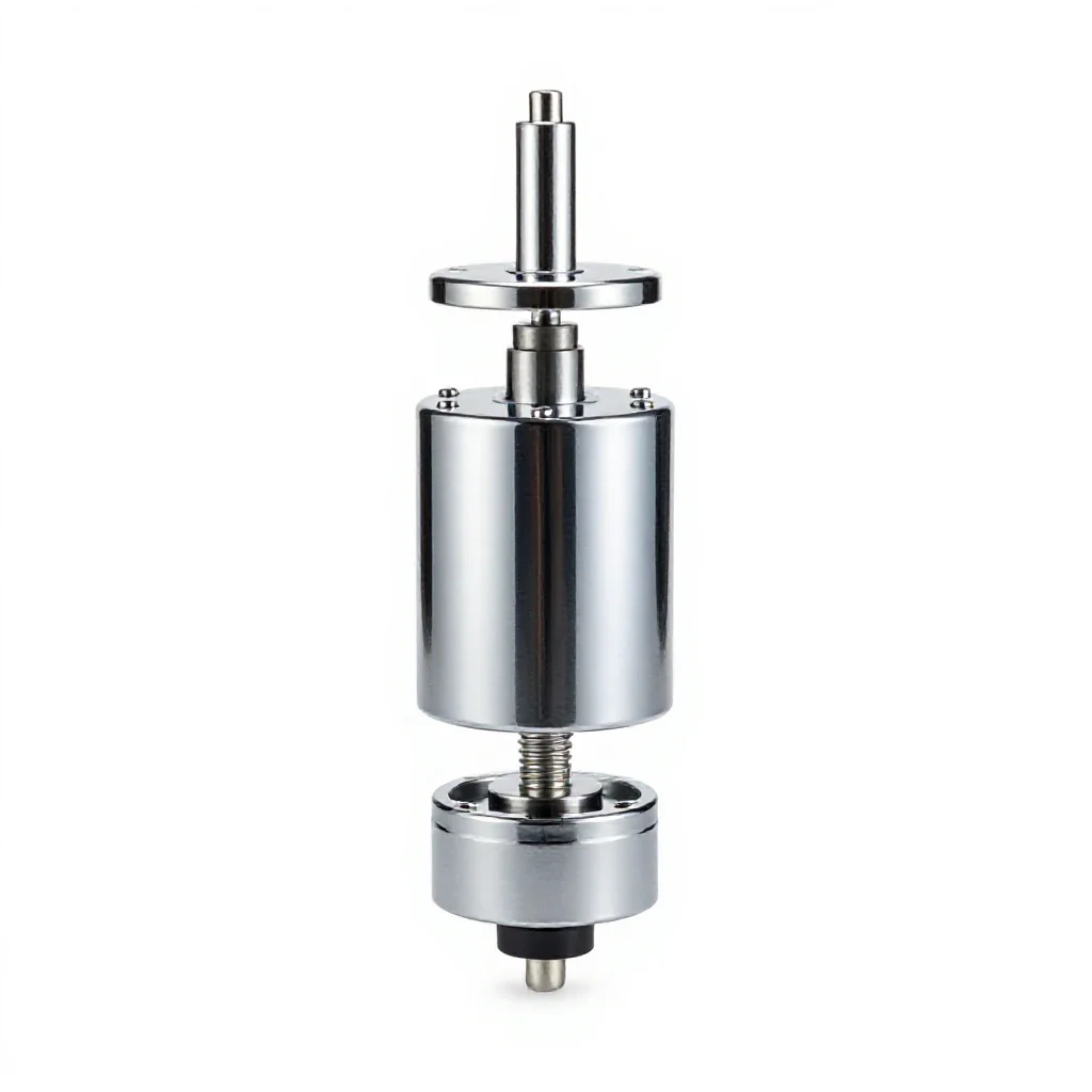 Rotary actuator isolated on a white background