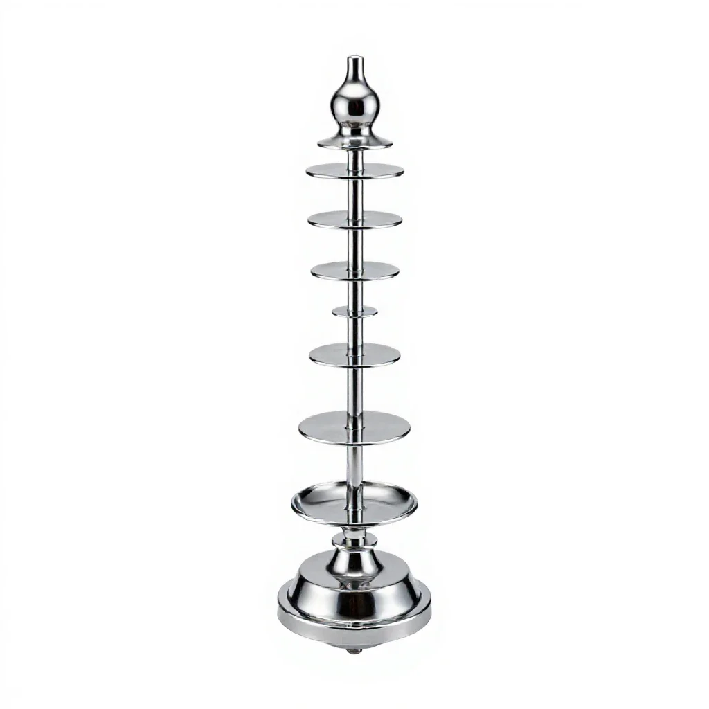 Royal mast isolated on a white background