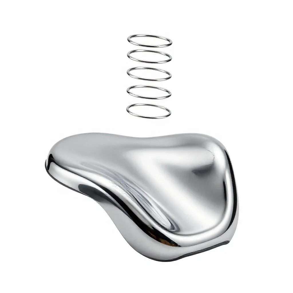 Saddle seat isolated on a white background