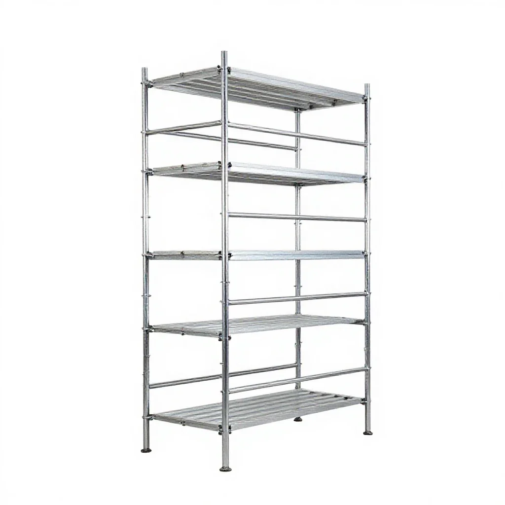 Scaffolding isolated on a white background