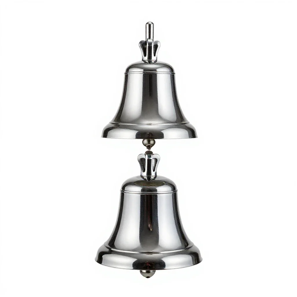 School bell isolated on a white background