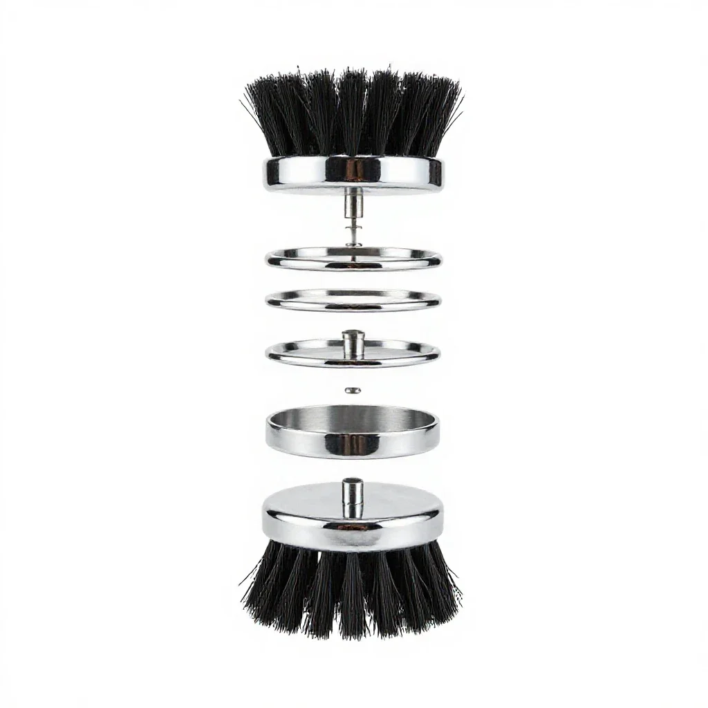 Scrub brush isolated on a white background