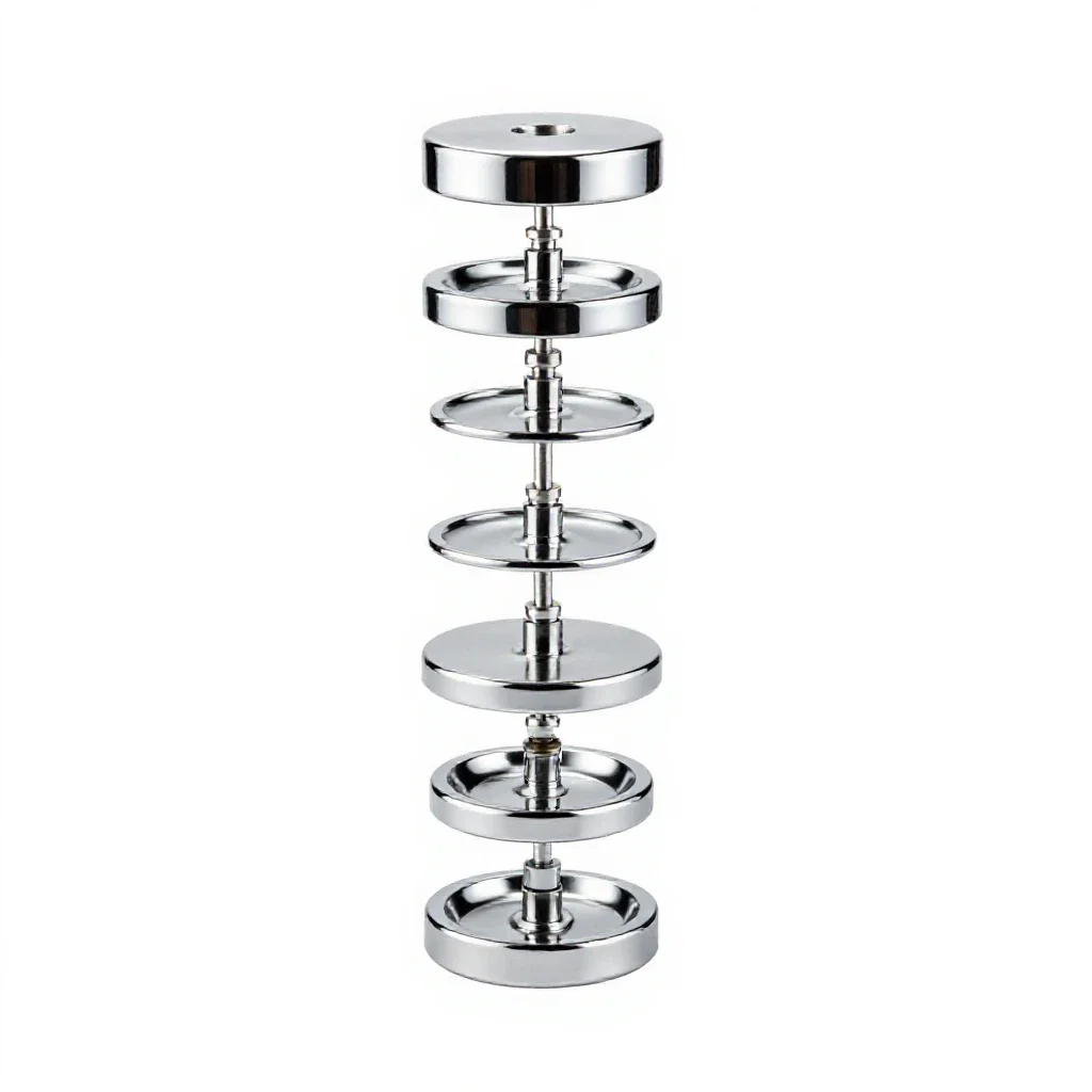 Series circuit isolated on a white background