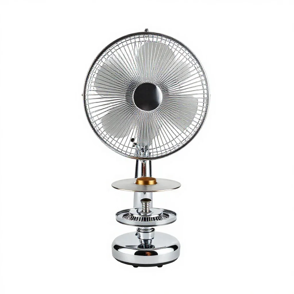 Electric fan isolated on a white background