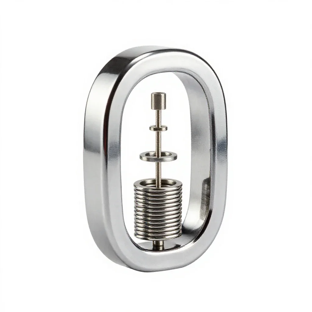 Electromagnet isolated on a white background