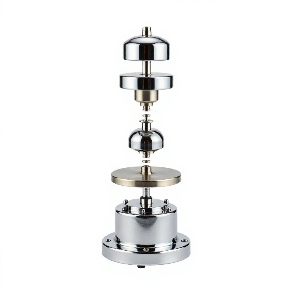 Electrostatic generator isolated on a white background